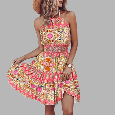 Julia | Bohemsk mini kjole