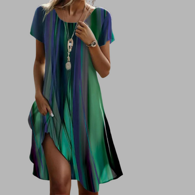 Kareena | Uformell Scoop Neck Kjole