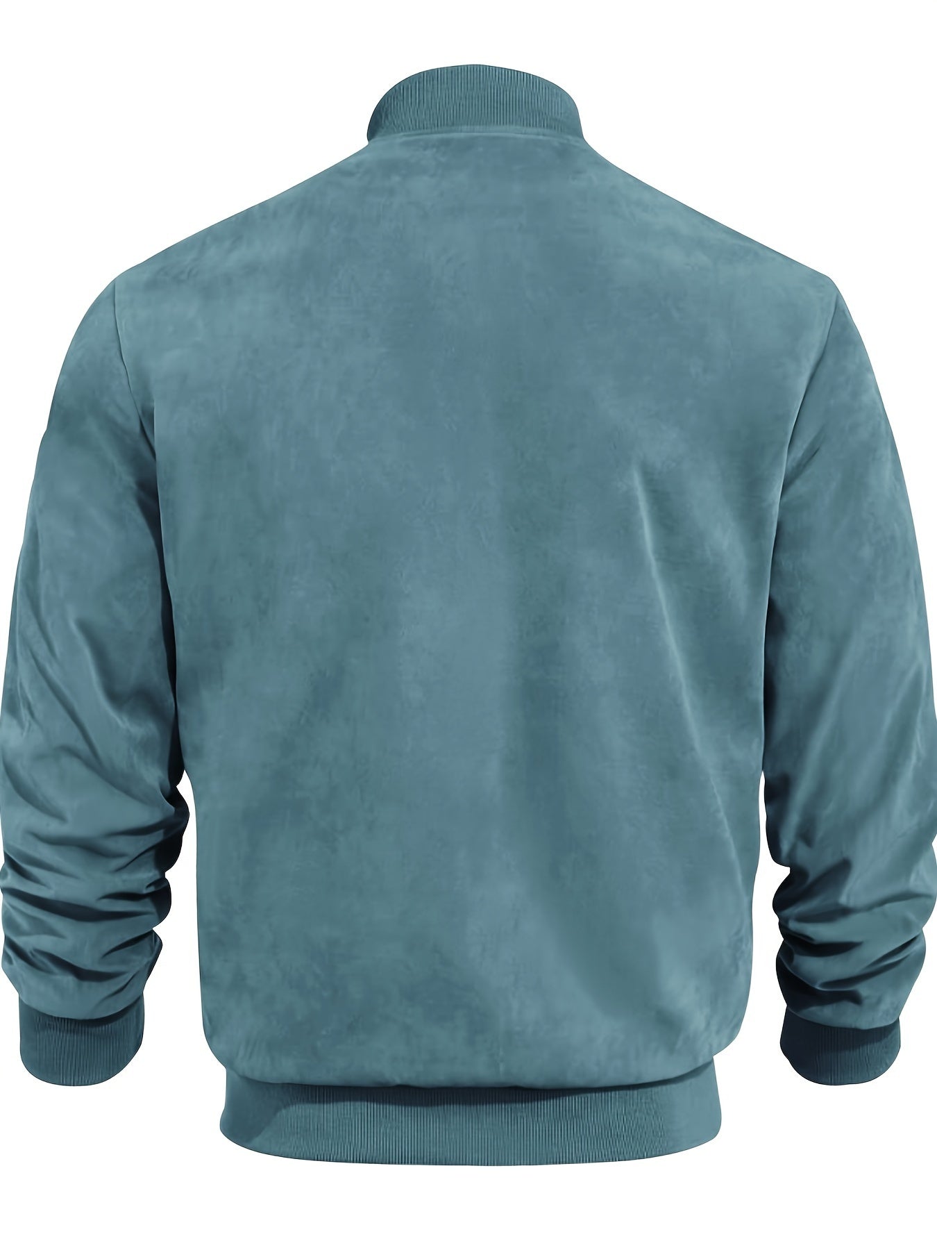 Lars | Retro Herrejakke i Semsket Lær-utseende