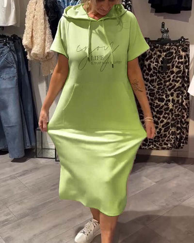 Lovise | Casual Hoodie Kjole