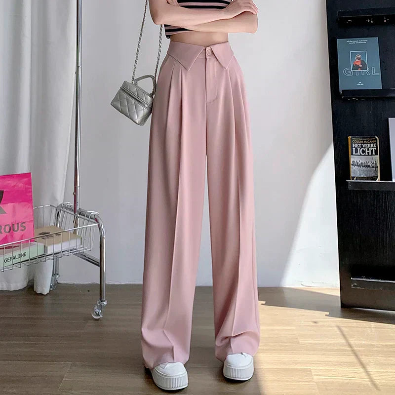 Alva | Strukturert Eleganse Flared Bukser