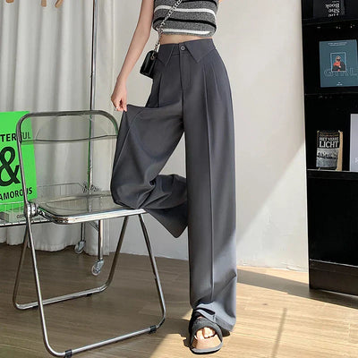 Alva | Strukturert Eleganse Flared Bukser