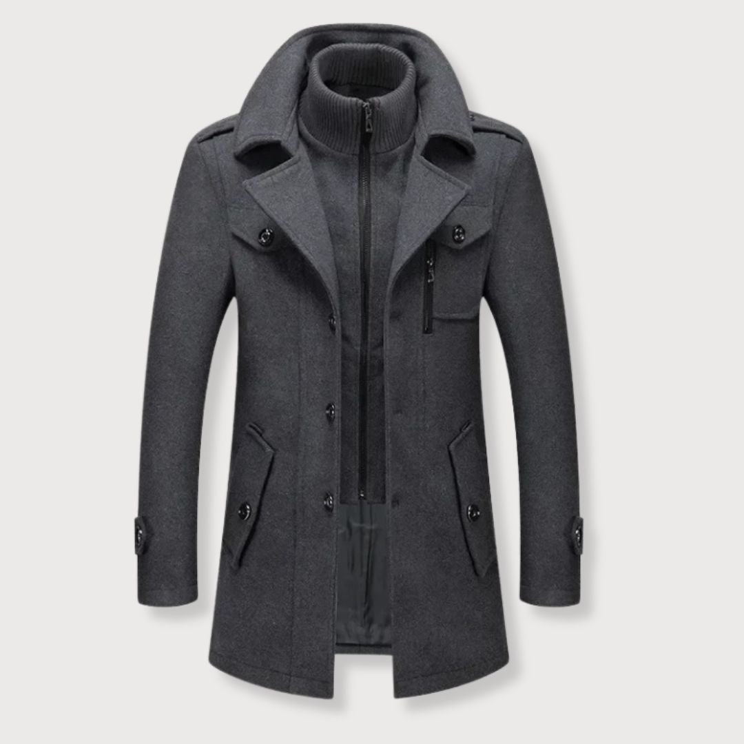 TOMMY SHELBY | To-delt frakk for høst og vinter