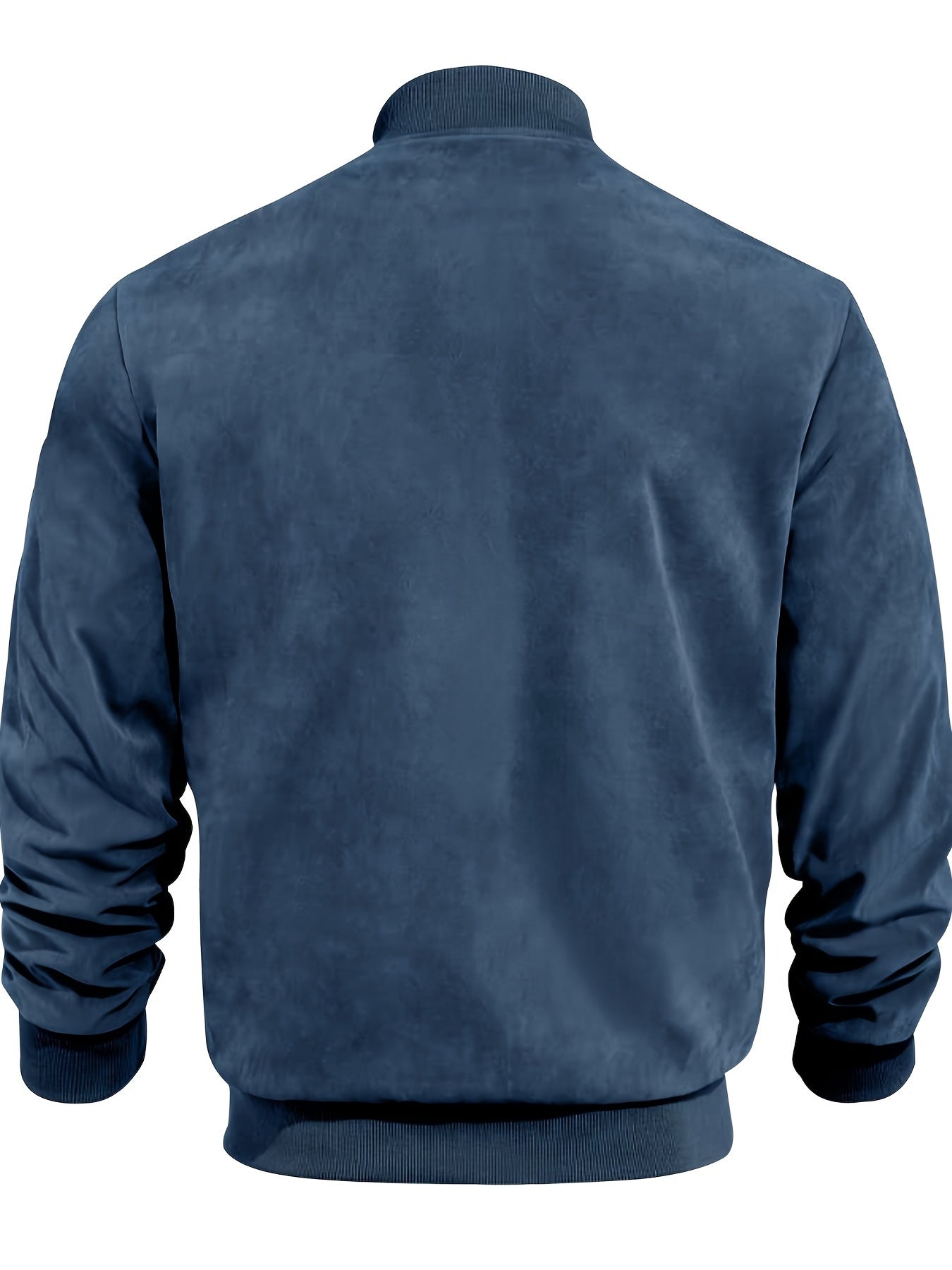 Lars | Retro Herrejakke i Semsket Lær-utseende