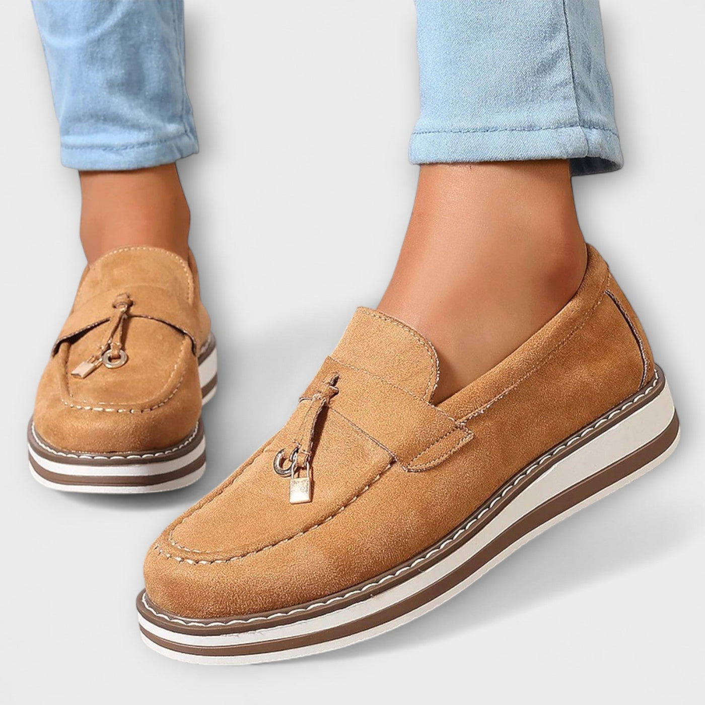 Myrth | Casual loafers med rund tå